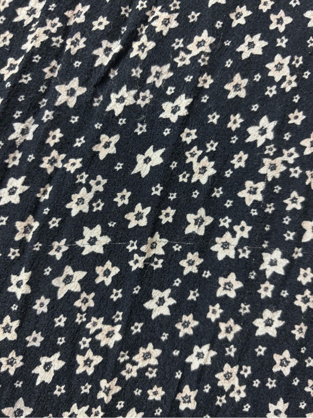 Olivia + james Floral Navy High-Low Ruffle Maxi Skirt - Picture 9 of 9